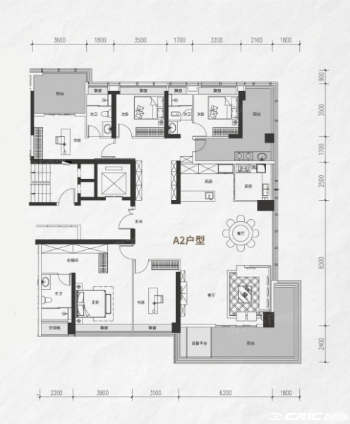 2户型图