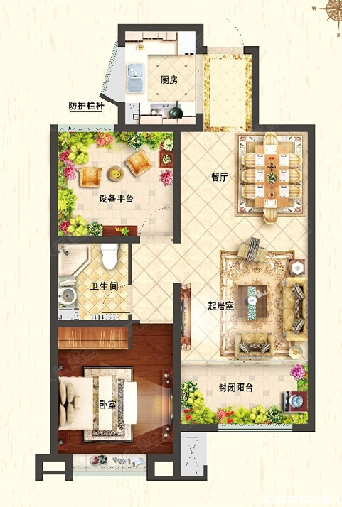 A1户型图