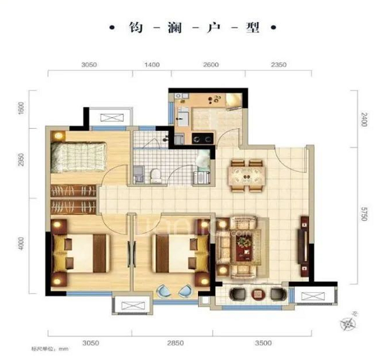 钧澜户型户型图