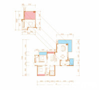 B2跃层户型图