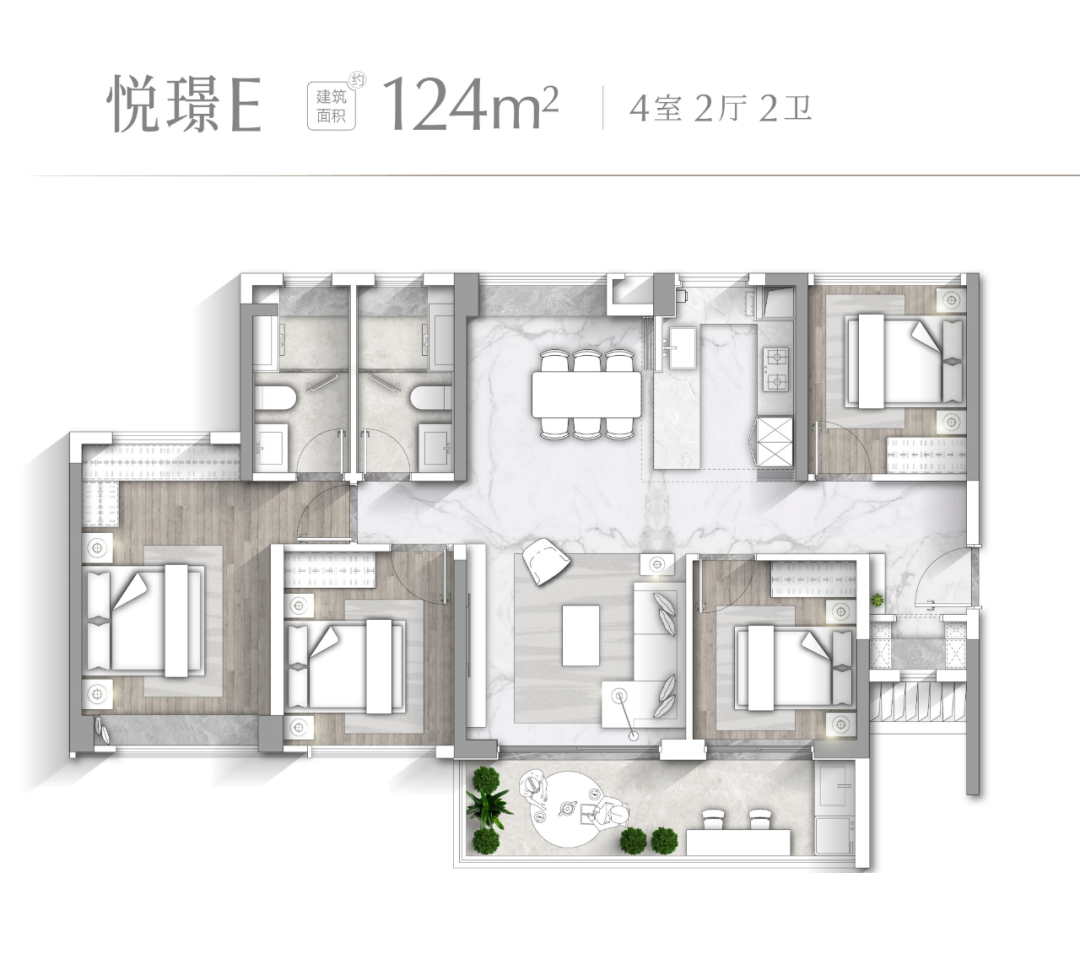 D1户型图