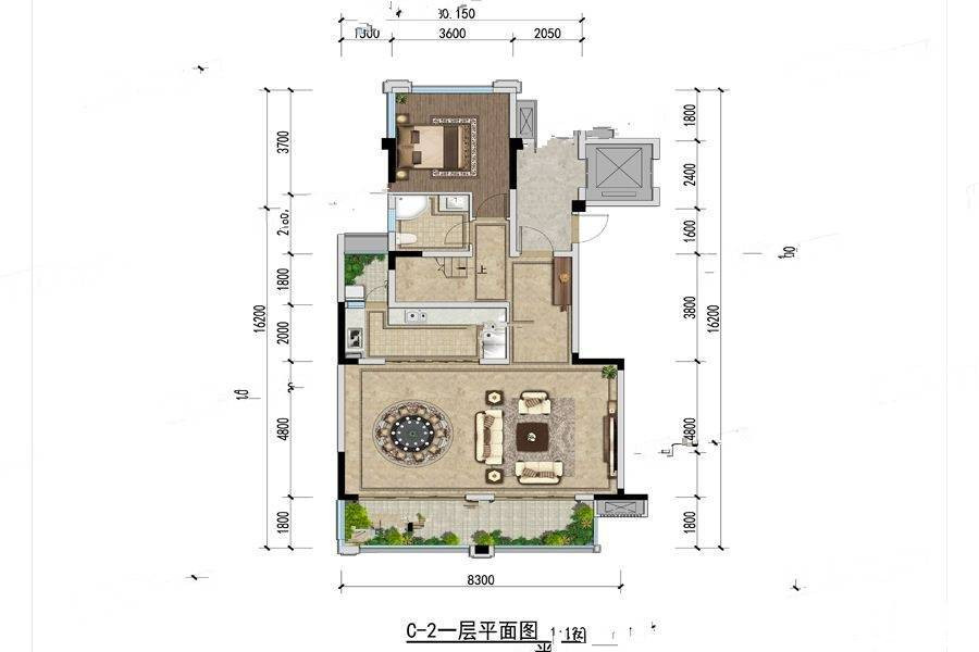 C-2户型图