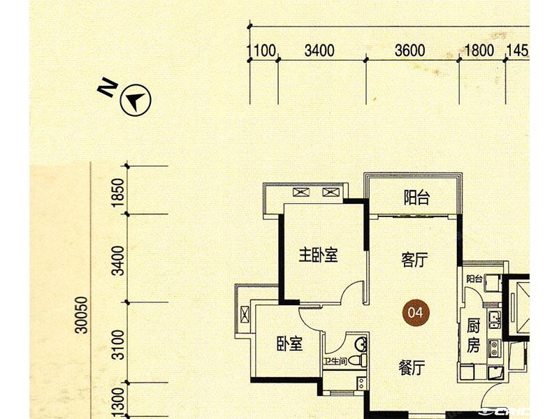B1户型图