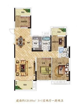 7-B户型图