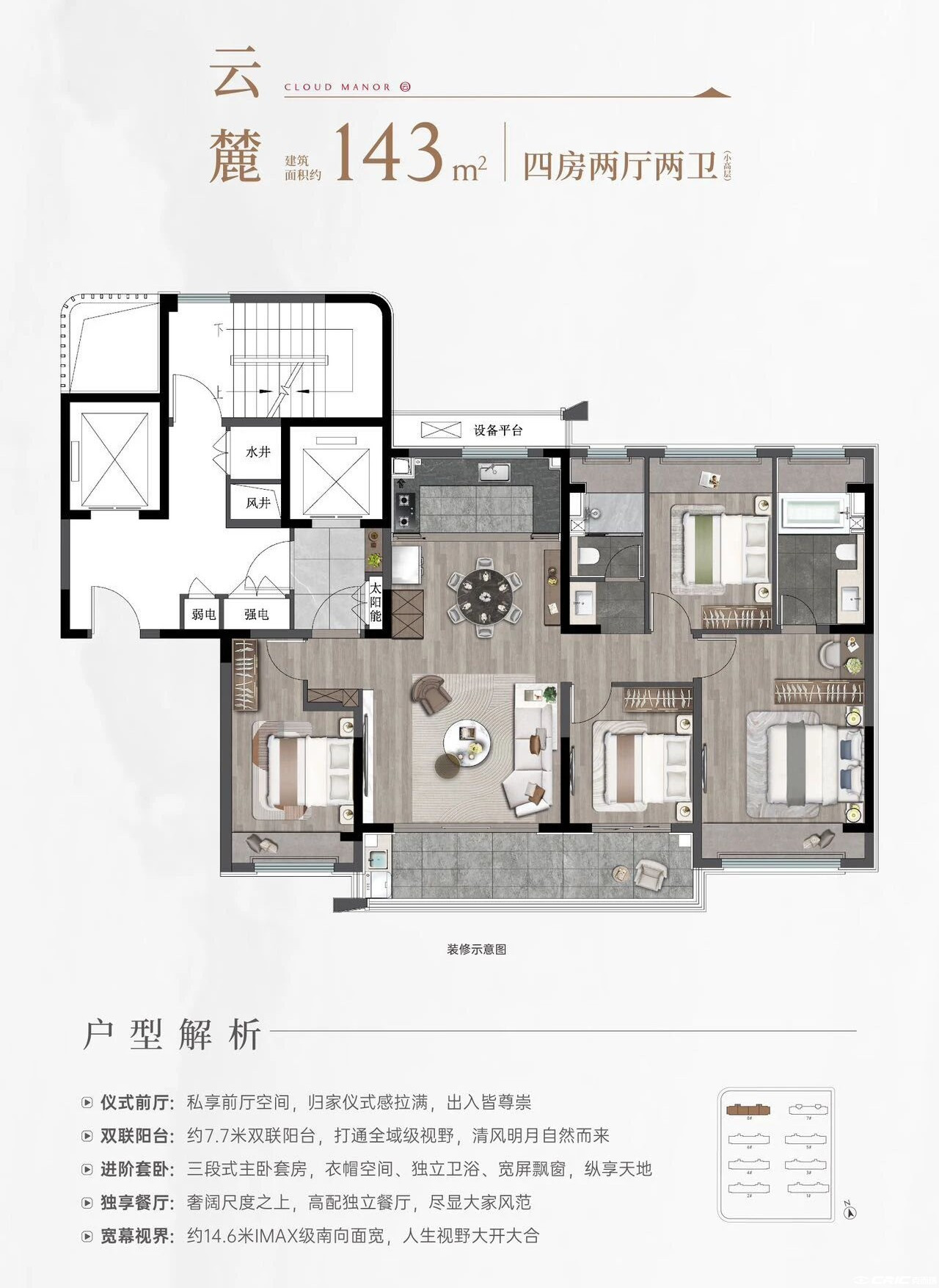C户型图