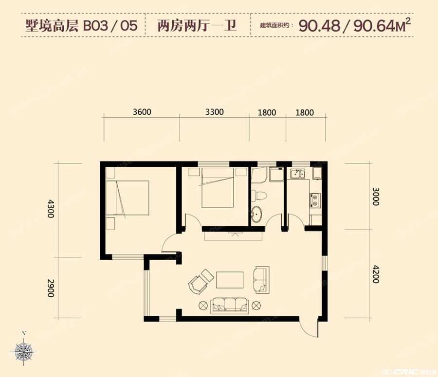 B1户型图