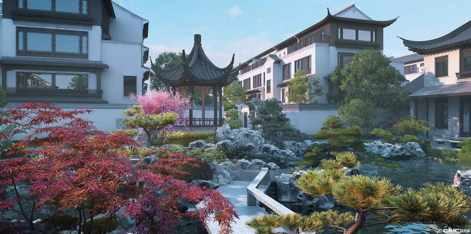 桃源东方 效果图