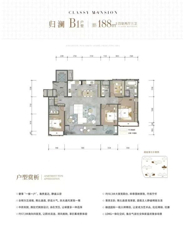 B1户型图