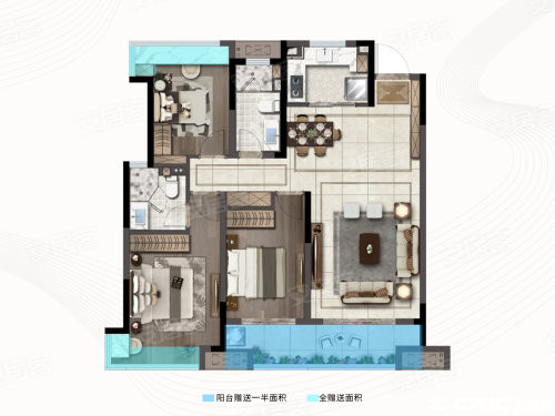 B2-109户型图