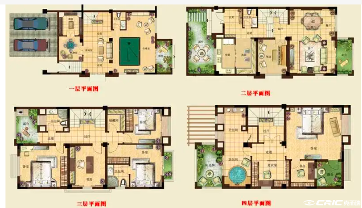 别墅户型图