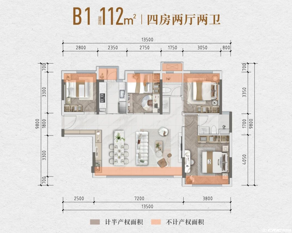 112户型户型图