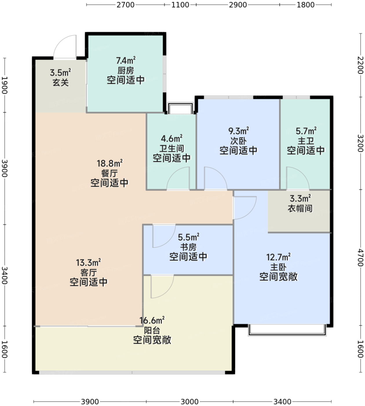 1户型图