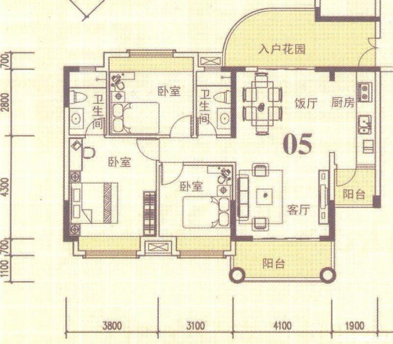 null户型图