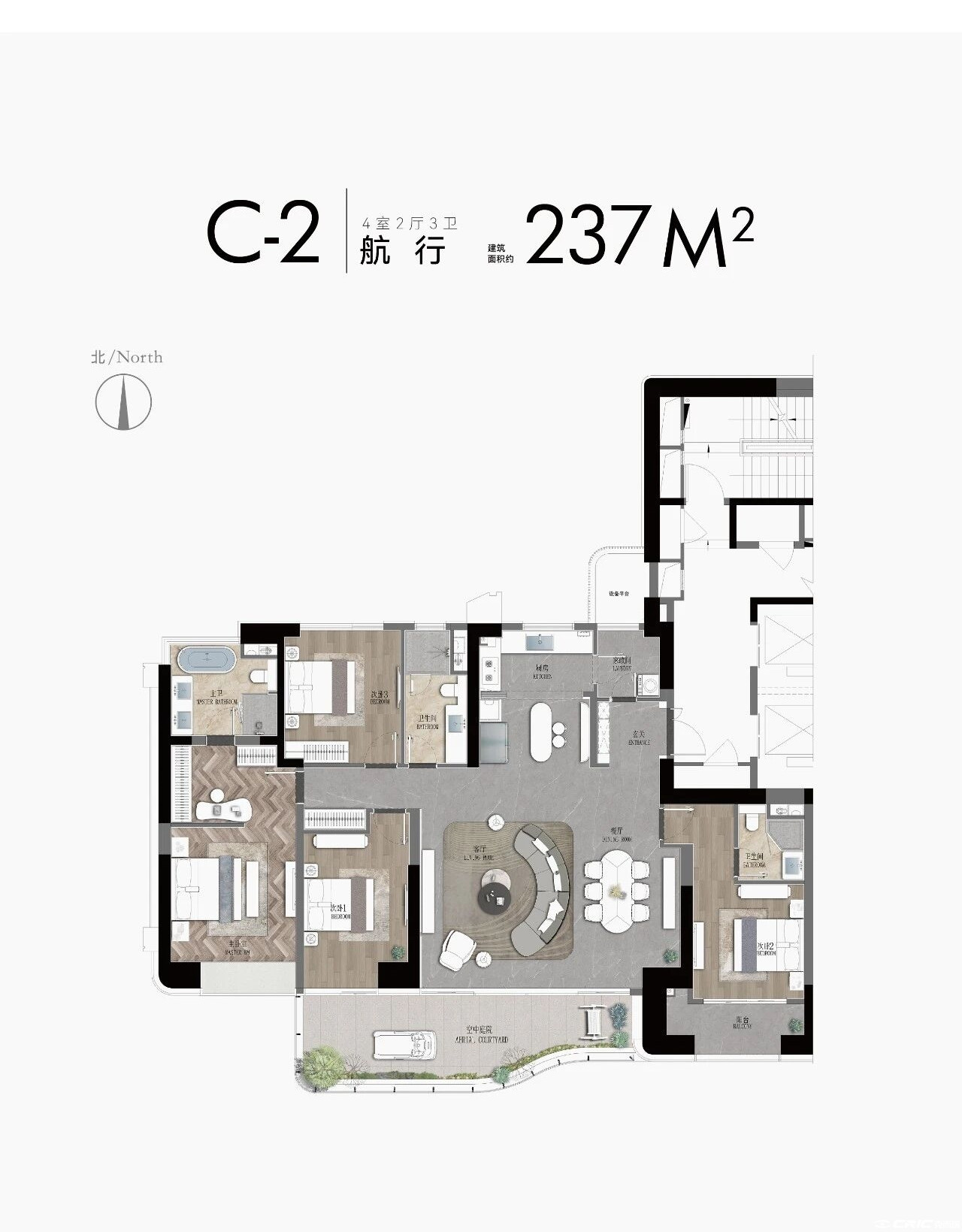C户型图
