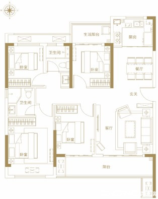 E户型图