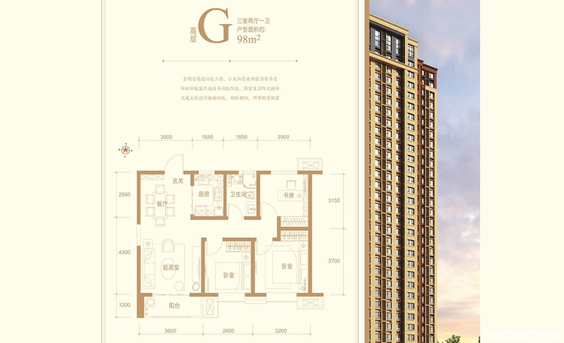 G户型图