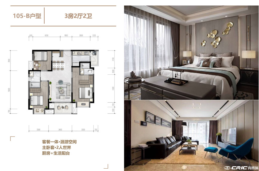 105-B户型户型图