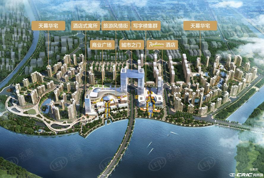 滨湖天地 效果图