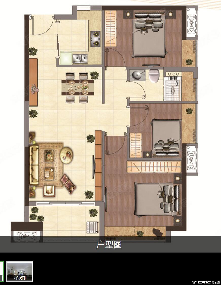 C户型图
