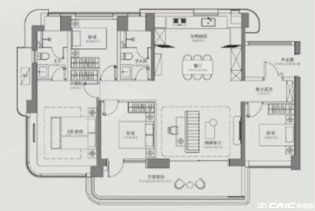 D1户型图