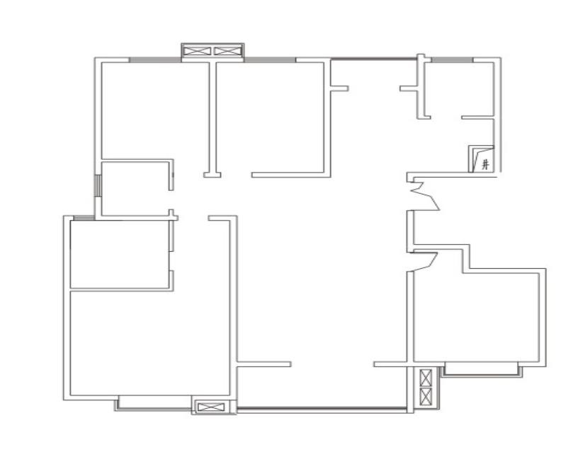 4B户型图