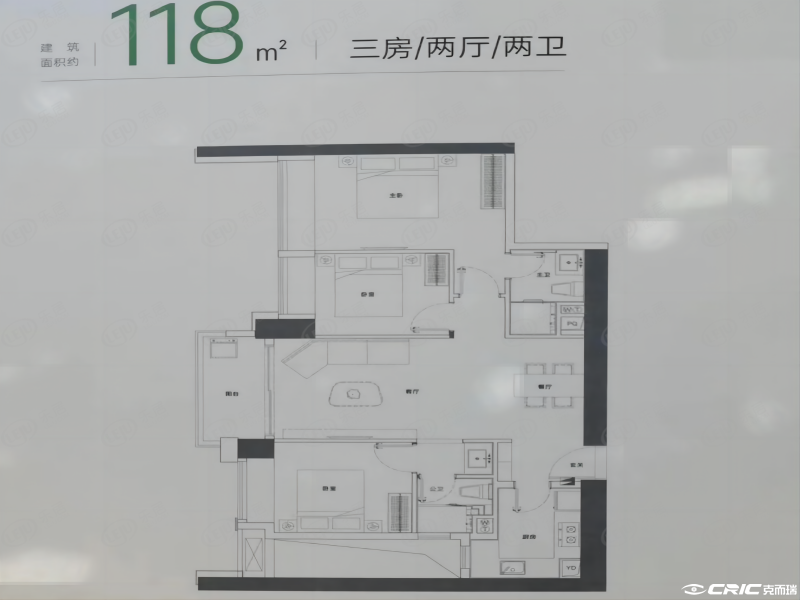 117户型图