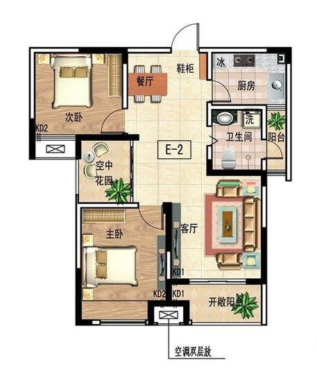 E2户型图
