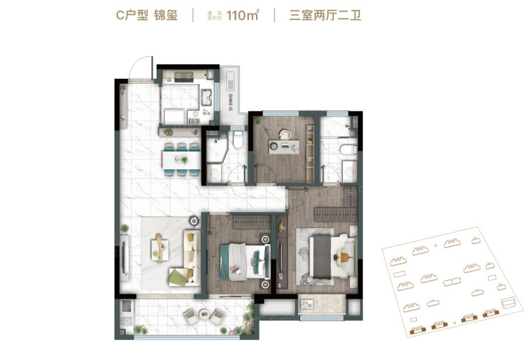 锦玺户型图