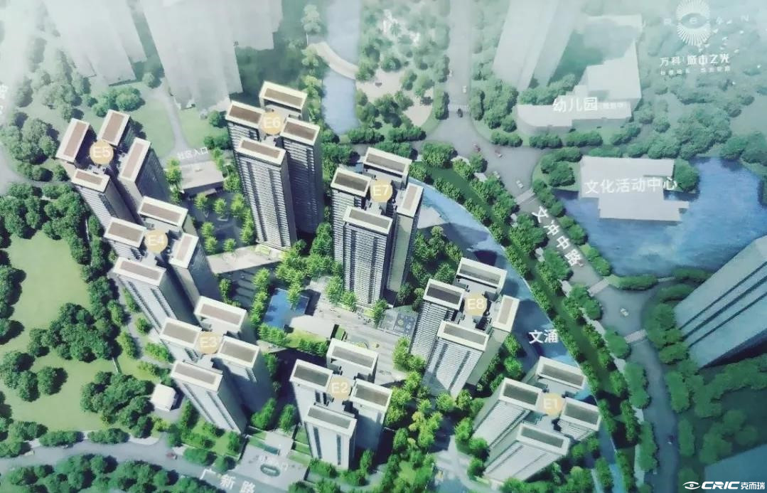 万科城市之光E区 效果图