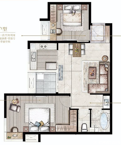 C户型图