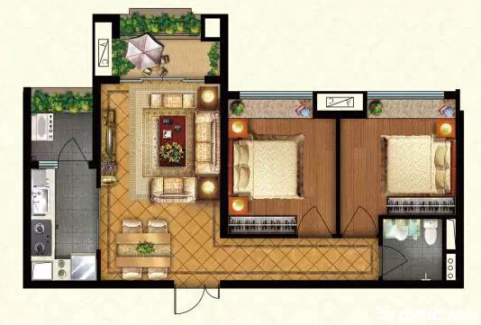 E户型图