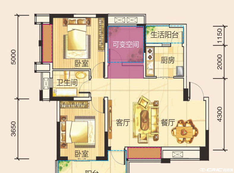 C3户型图