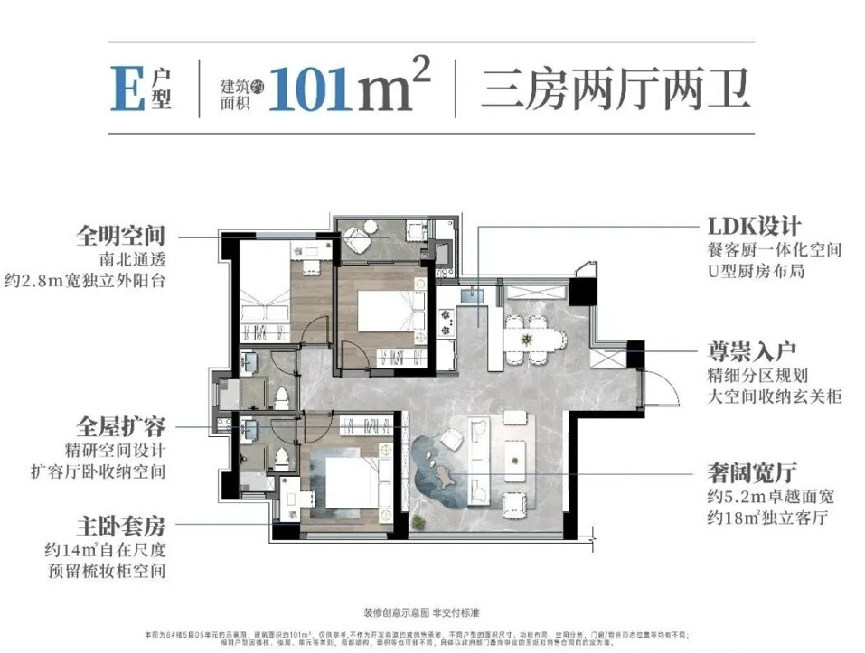 ⅢE户型图