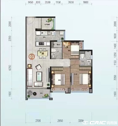 C4户型图