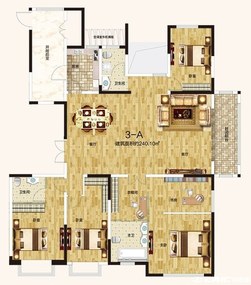 3-A户型图