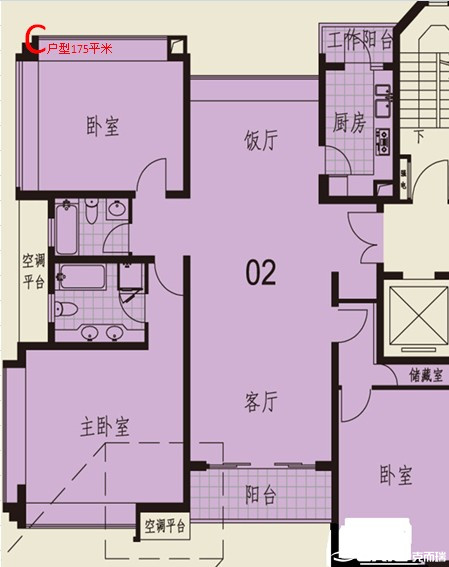 B2户型图