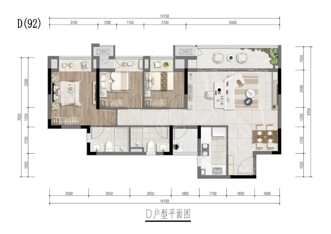 D户型图