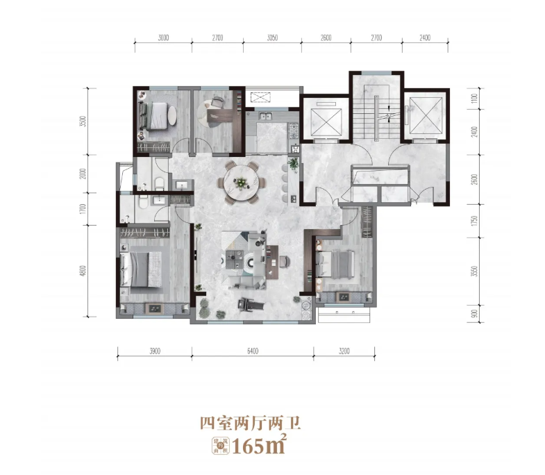 2户型图