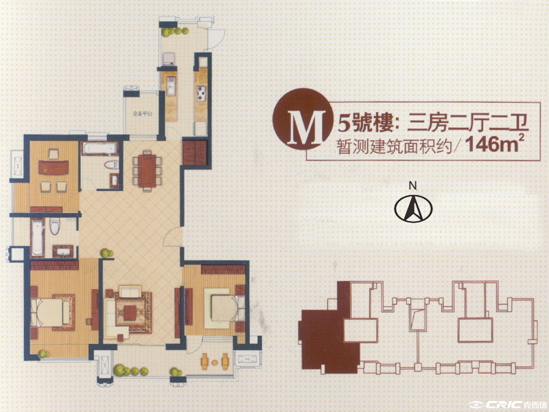 M户型图