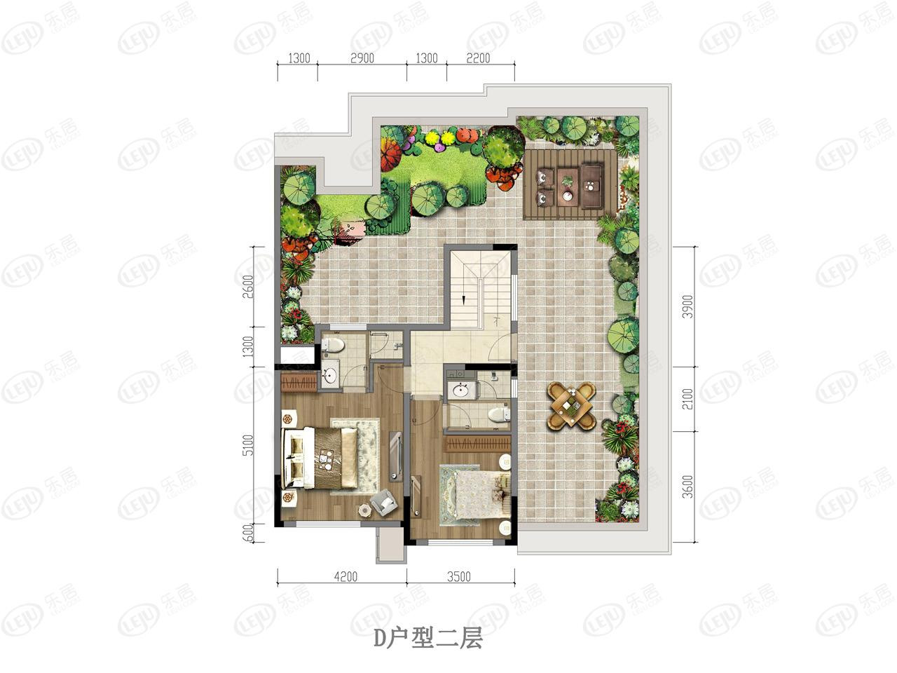 五房户型图