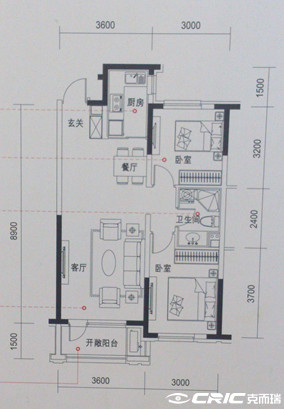 GA户型户型图