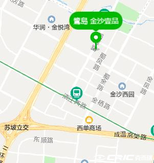 鹭岛金沙壹品 区位交通图