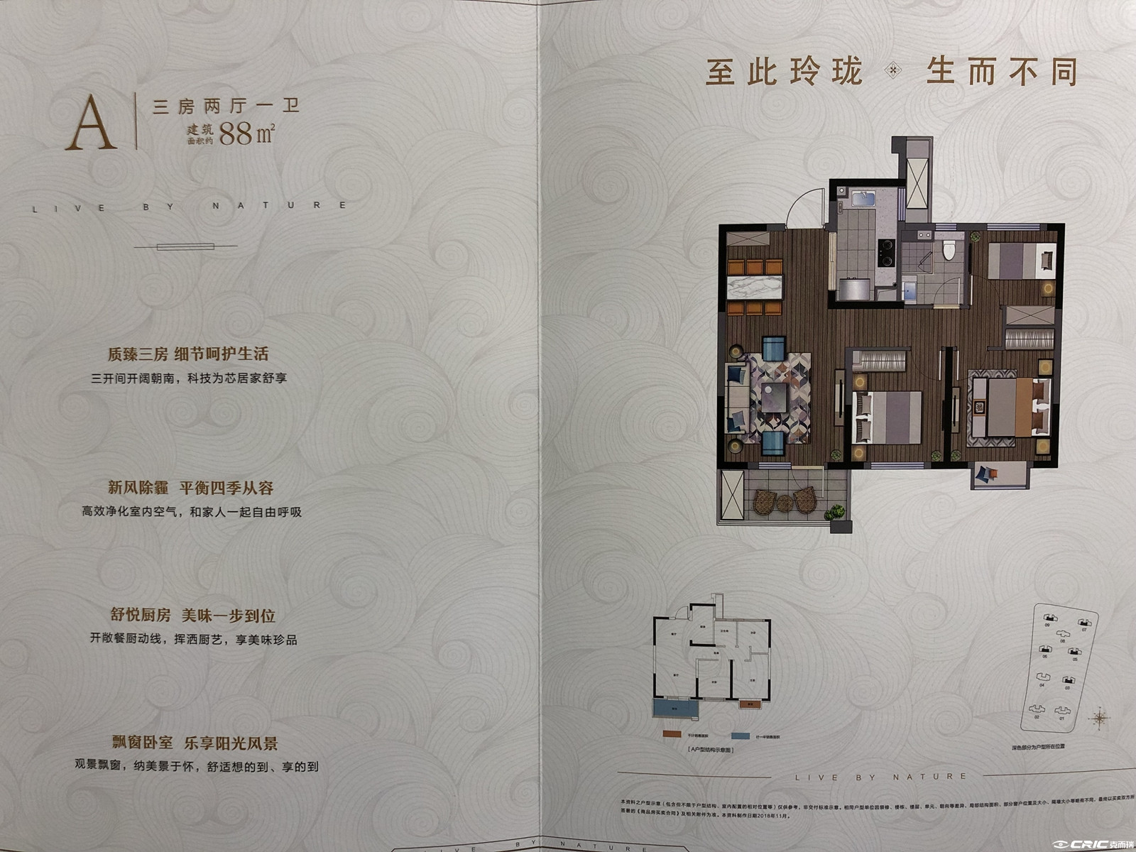 A 88户型图