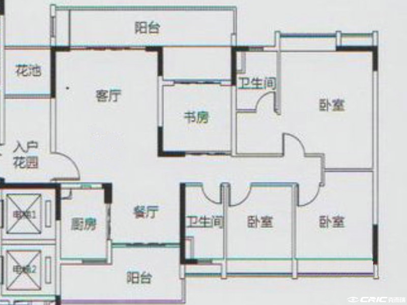 F户型图
