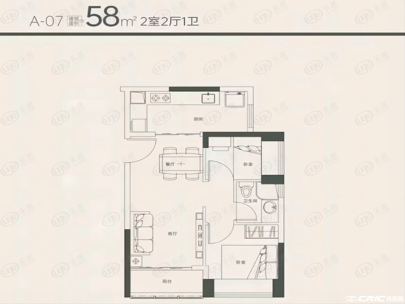 58户型图