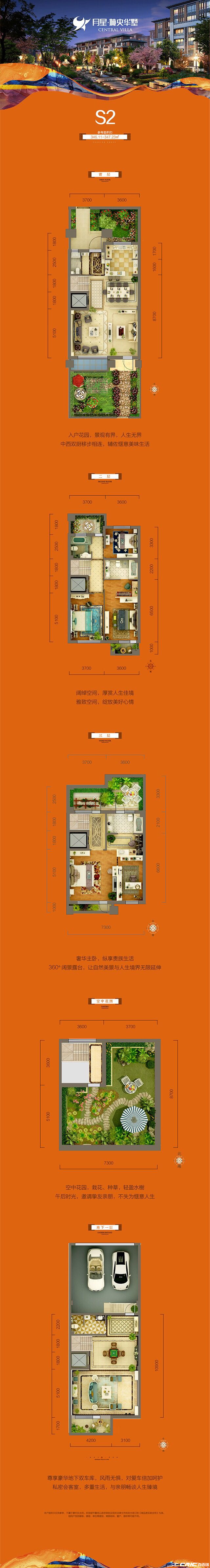 别墅S2户型图