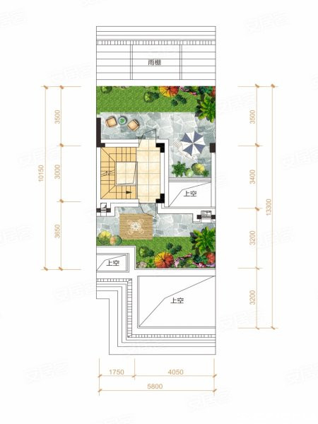 联排户型图
