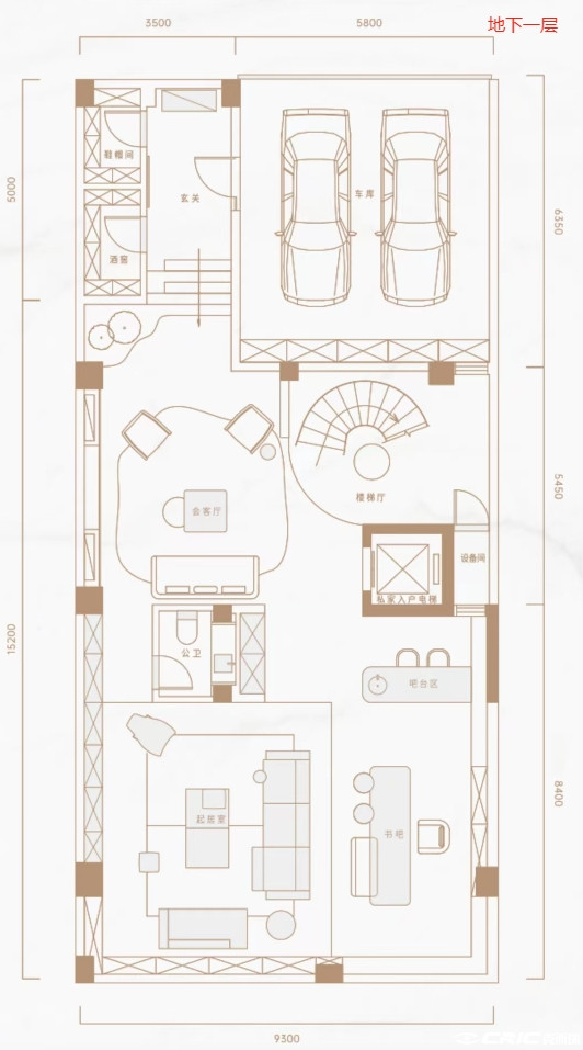 合院户型图