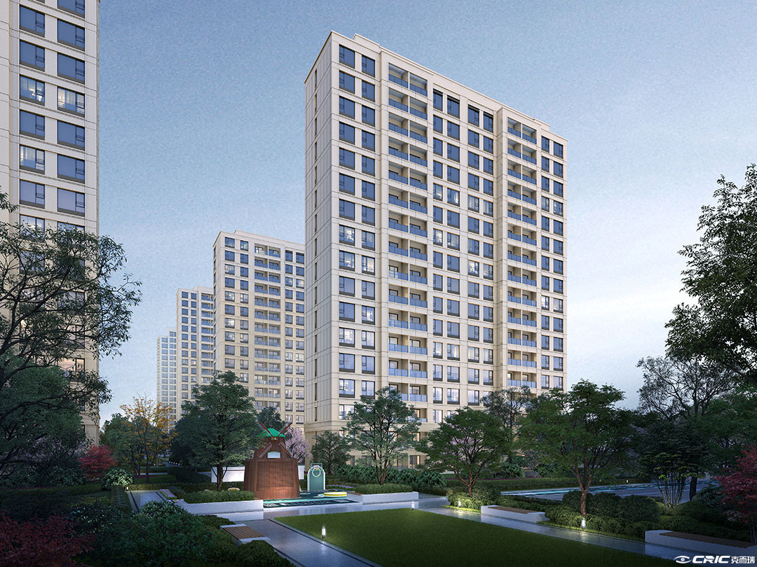 陕建名城映蓝