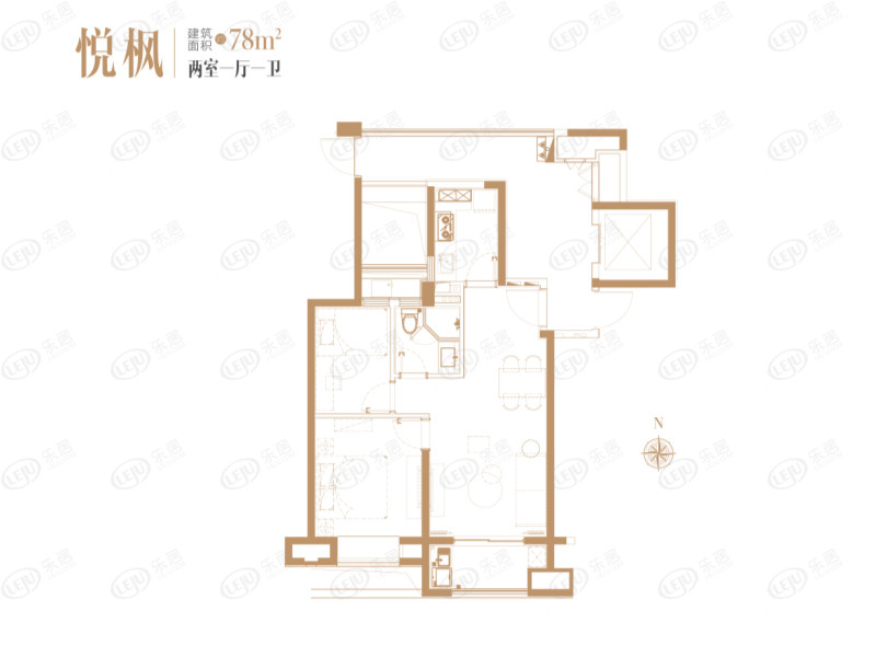 悦枫户型图